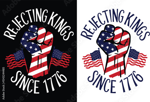 Rejecting King's Patriotic Fist