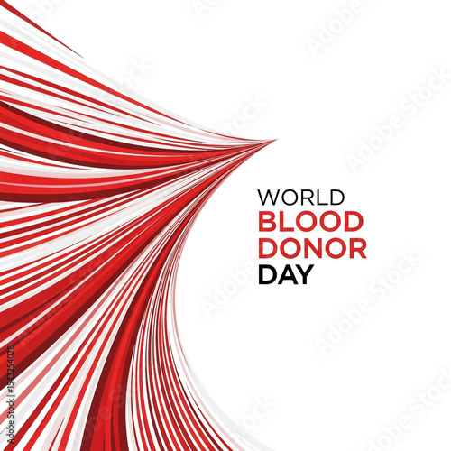 World Blood Donor Day Red A...
