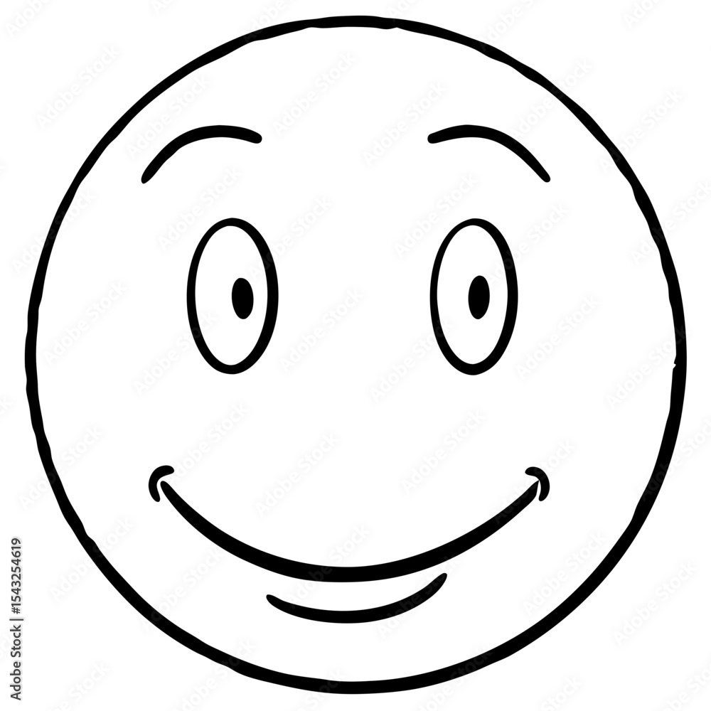 Fototapeta premium happy smiley face