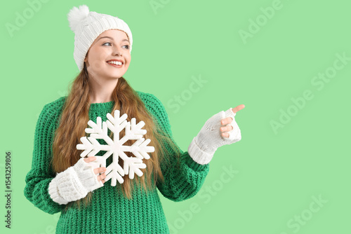 Beautiful happy young woman...