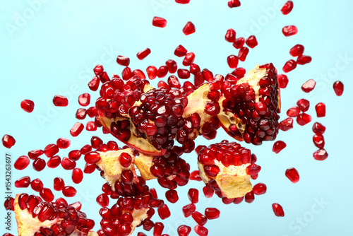 Exploding pomegranate with ...