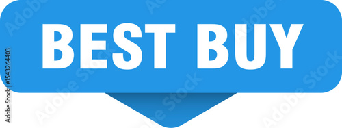 best buy sticker. best buy sign on transparent background