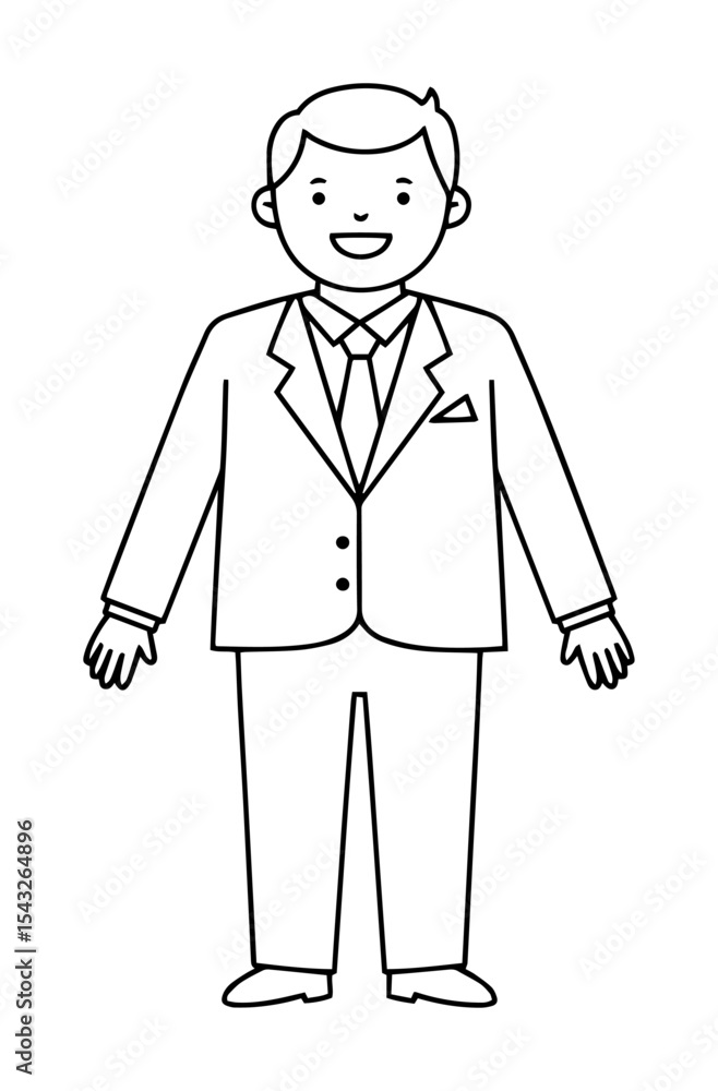 groom outline vector character monochrome line art illustration for wedding designs groom outline vector character monochrome line art illustration for wedding designs