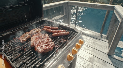 Grilling on Deck