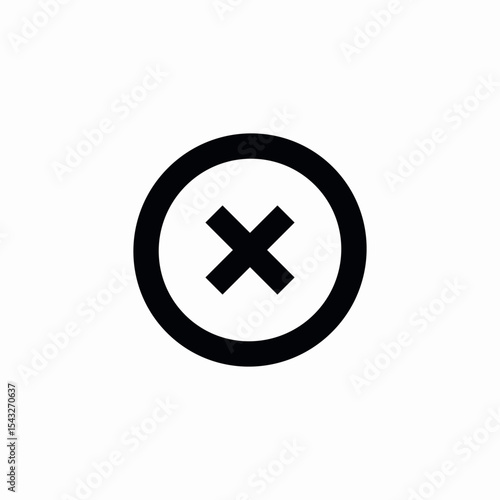 content item removal icon sign vector