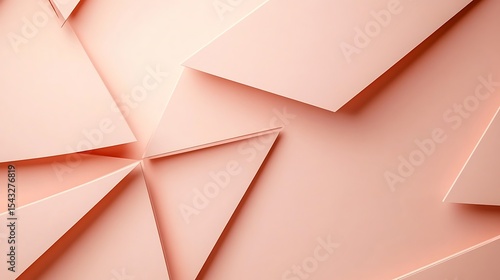 Geometric shapes in a soft peach tone.