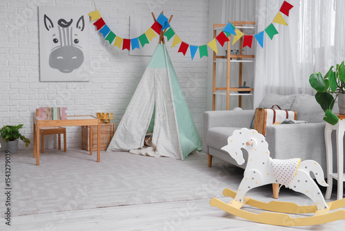 Interior of children's room...