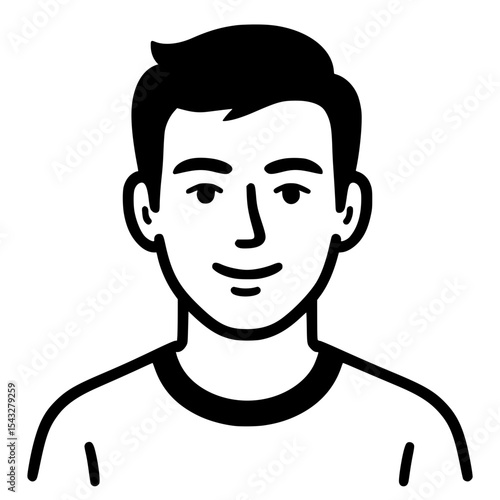 young man with a big smile