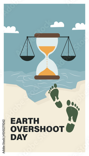 Earth Overshoot Day Illustration Set-03