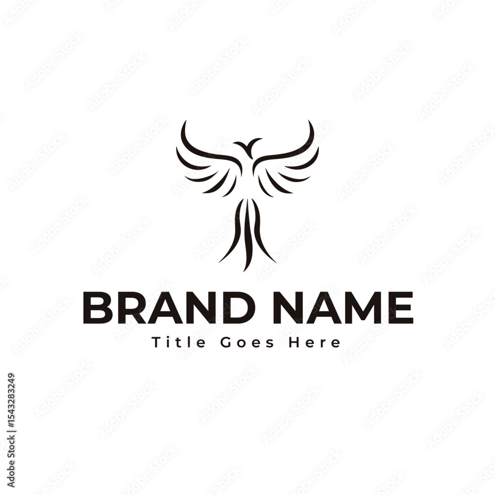 Dynamic phoenix bird logo vector icon with fire and wings, abstract creative symbol for branding, tattoo art, digital design, fashion or label identity
Dynamic phoenix bird logo vector icon with fire and wings, abstract creative symbol for branding, tattoo art, digital design, fashion or label identity