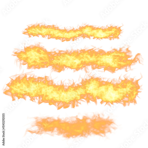 Burning fire flame and sparks rising high in glowing inferno