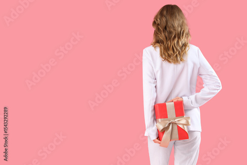 Beautiful young woman with ...