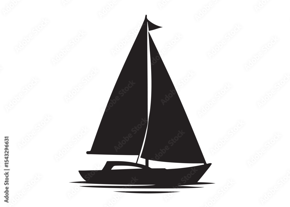 Sail boat logo silhouette vector design, sail boat logo icon silhouette, sailboat sailing ship logo vector illustration, sailboat and sailing ship vector silhouette logo design on white background Sail boat logo silhouette vector design, sail boat logo icon silhouette, sailboat sailing ship logo vector illustration, sailboat and sailing ship vector silhouette logo design on white background