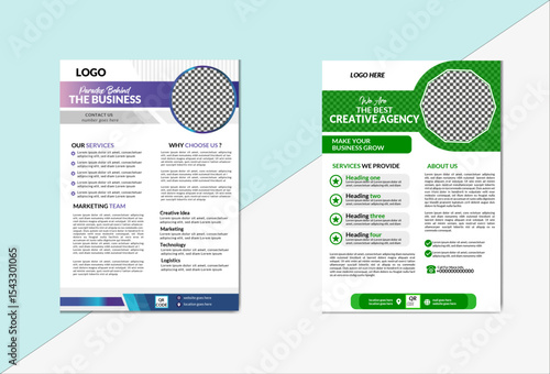 Creative Flyer Layout for business and Corporate uses 