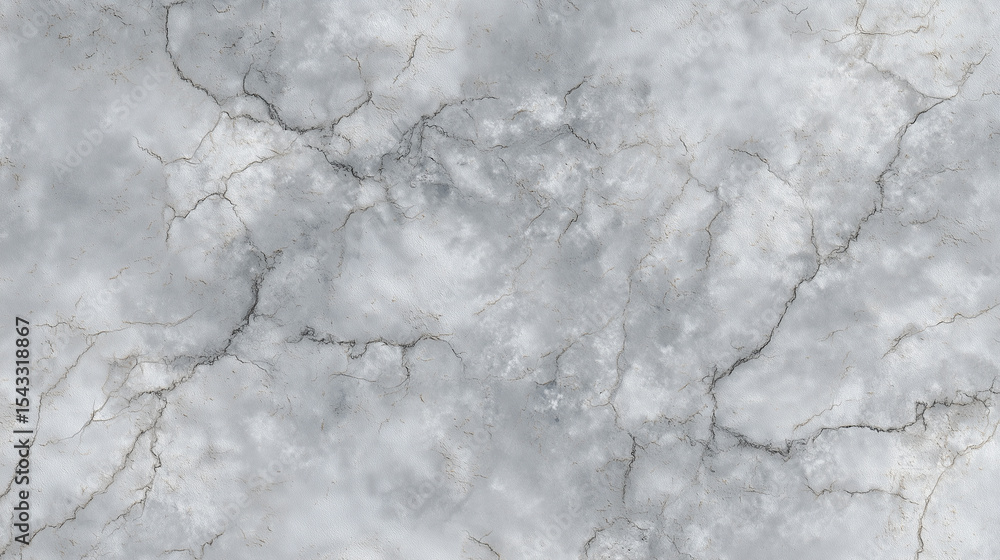 Obraz premium Light Grey Cracked Concrete Minimalist Texture background