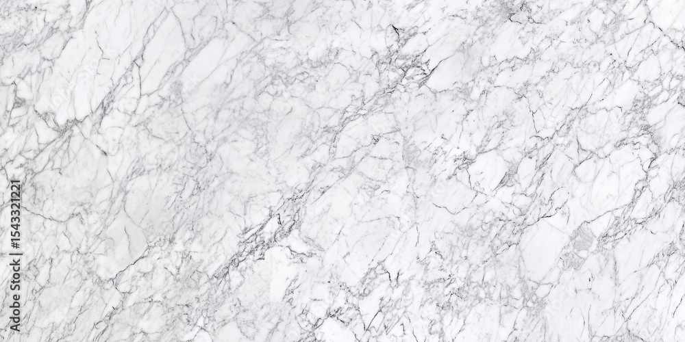 Naklejka premium Seamless Tiling Pattern White Carrara Marble Texture
