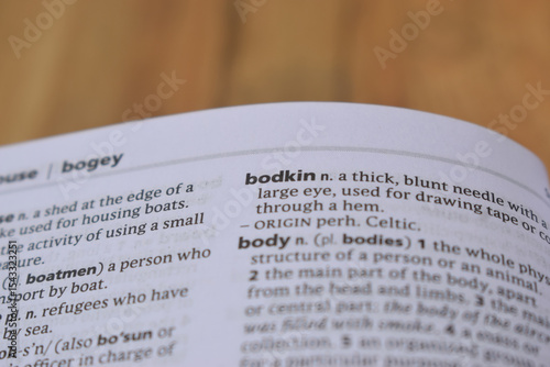 Konstfotografi English Dictionary Definition Of Word - Bodkin