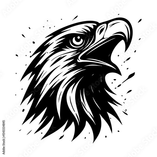 eagle head vector