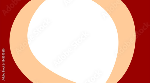 abstract curve patten orange background vector illustration 