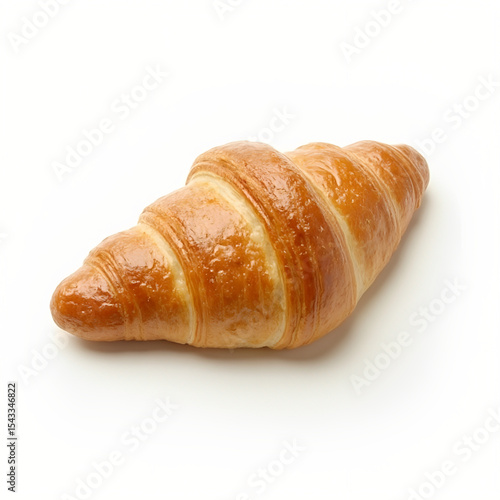 croissant isolated on white background