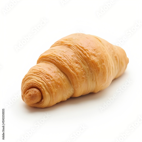 croissant isolated on white