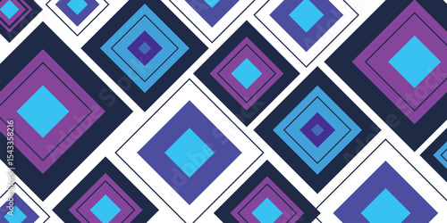Abstract squares background