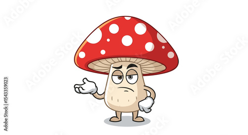 A Cartoon Mushroom's Disgruntled Perspective An Ode to the Underappreciated Fungus Among Us