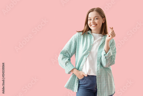 Young woman with beautiful ...