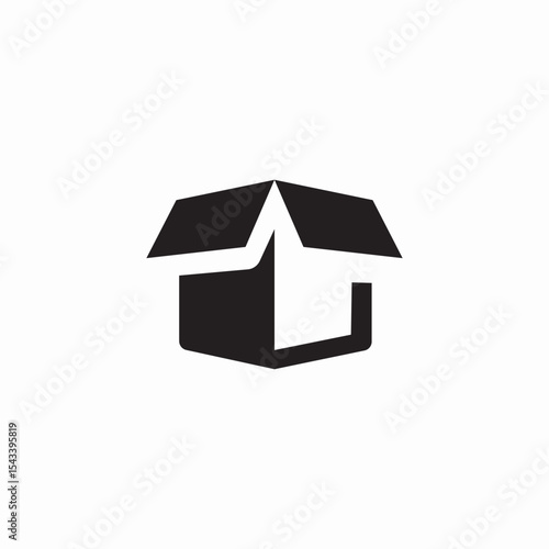 open box icon sign vector
