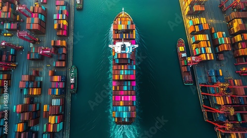 Wallpaper Mural A stunning aerial view of Singapores bustling Torontodigital.ca