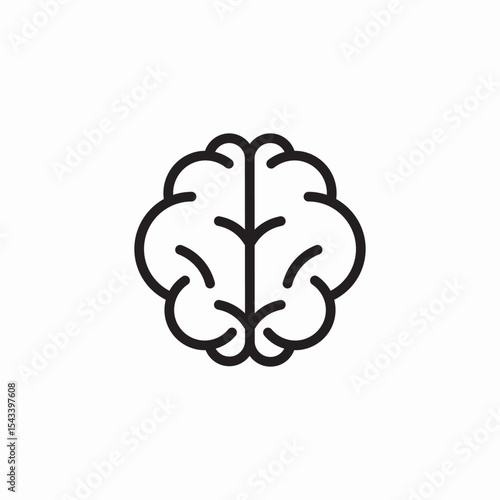 smart mind icon sign vector