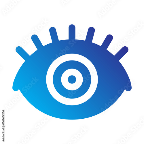 Eye icon indicating view or visibility feature.