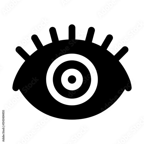 Eye icon indicating view or visibility feature.