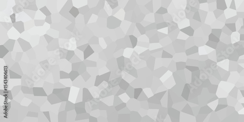 A subtle crystalline structure forming a tessellating pattern of neutral grey polygons reminiscent of a mosaic design or a frozen surface.