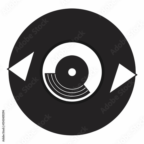 eye icon vector illustration