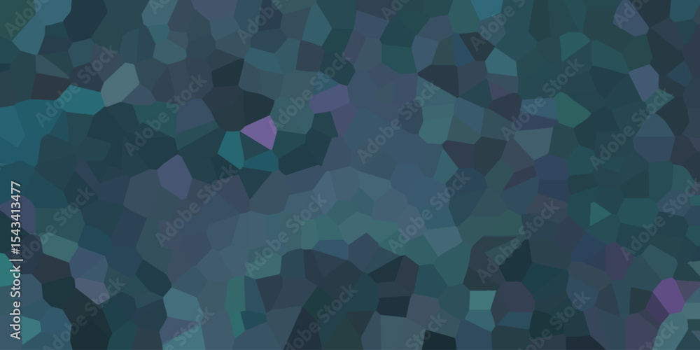 Mosaic artistic textured background illustration in teal and purple with geometric polygonal shapes providing a visual display of colorful design Mosaic artistic textured background illustration in teal and purple with geometric polygonal shapes providing a visual display of colorful design