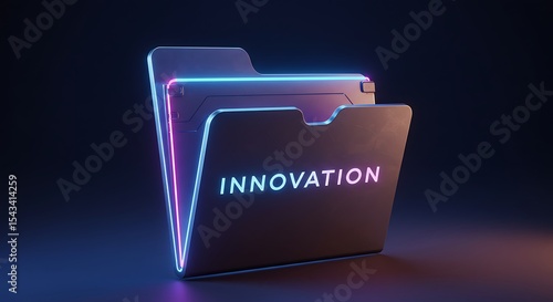 Innovation Folder Futuristic