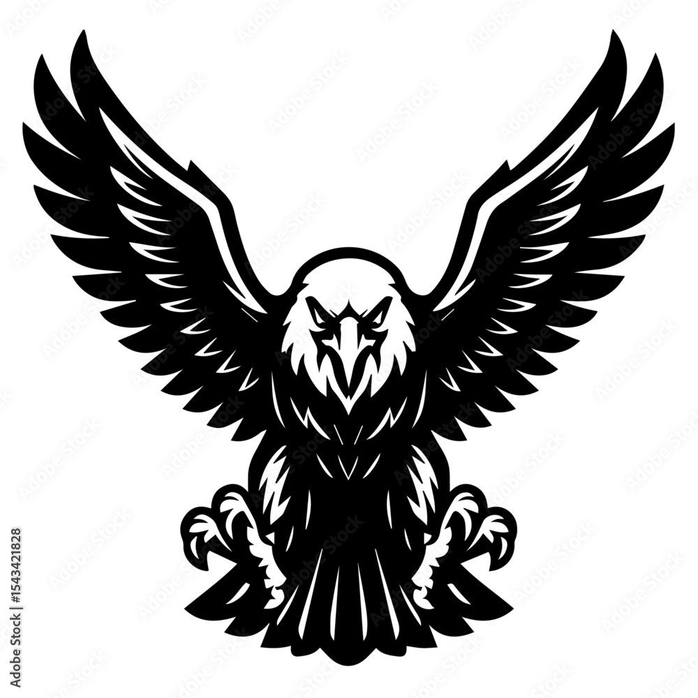 Obraz premium eagle head vocter