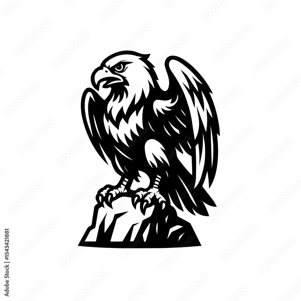 Fototapeta premium eagle head vocter