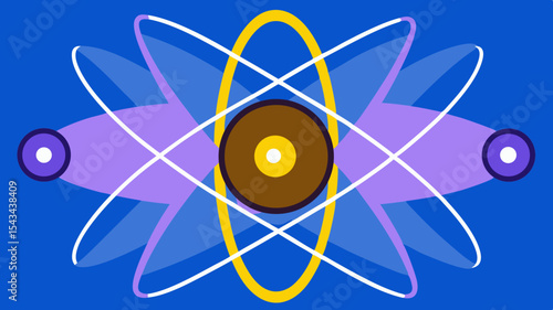 Quantum Multiverse Data Visualizer — Futuristic Vector Infographics.
