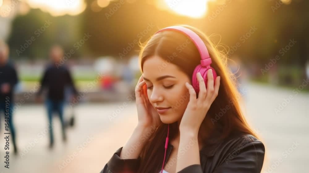 women are hearing music