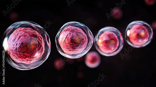 3D illustration of red red cells in motion, emphasizing health, medical research, and internal physiological processes red cell motion, medical illustration, red corpuscles, intern