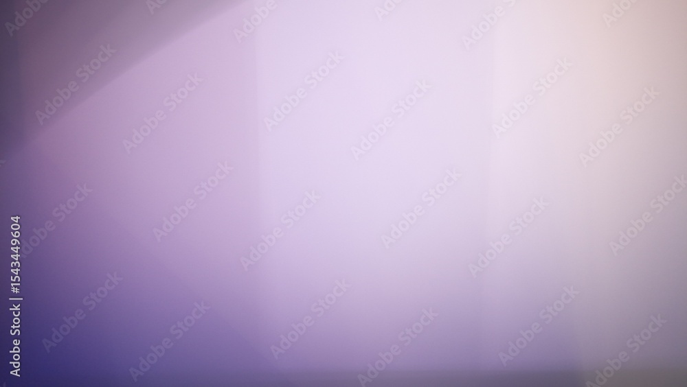 Obraz premium A smooth gradient flows from deep purple to soft lavender and white, creating an elegant, dreamy transition that evokes calm, depth, and modern minimalism.