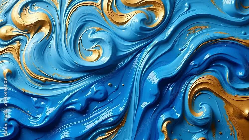 Abstract Blue and Gold Swirling Paint Texture Background Ideal for Design Projects and Artistic Expressions Abstract Blue and Gold Swirling Paint Texture Background Ideal for Design Projects and Artistic Expressions