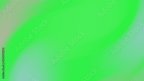 Abstract vibrant green background with smooth flowing curves, ideal for design projects