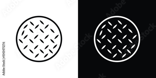 Anti skid feet icon filled flat sign concept for web design.