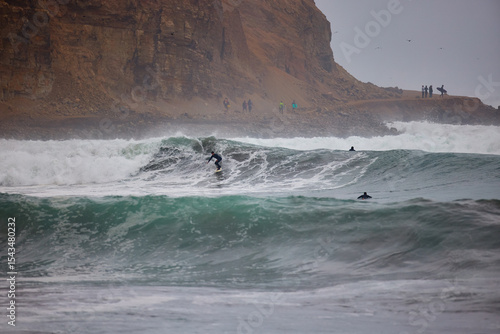 La Herradura, Lima’s premier left-hand point break, delivers world-class waves for advanced surfers chasing power and perfection. On big days, it’s not just a surf session.