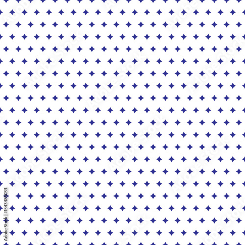 abstract latest small blue star pattern design
