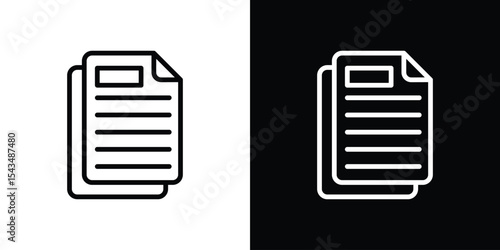 Copy icon filled flat sign concept for web design.