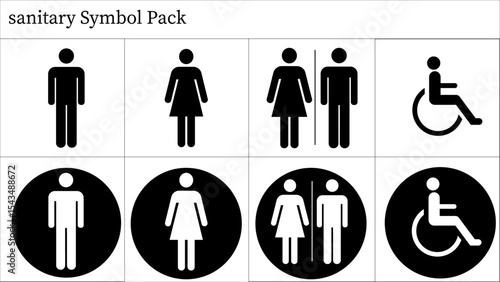 sanitary symbole pack,people,icon,symbol